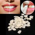 70 pcs/sac couronne dentaire, placages de dents résine couronne antérieure supérieure temporaire pour le traitement dentaire de-1