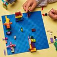 LEGO® 11025 Classic La Plaque De Construction Bleue 32x32, Socle de Base pour Construction, Assemblage et Exposition-1