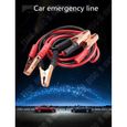 TD® Câble de démarrage de voitures diesel 2,2m batterie panne pinces situation d'urgence recharger charge robuste puissant portable-1