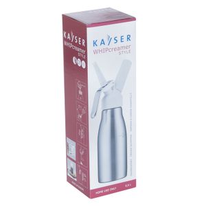 Siphon à chantilly - Inox - 0,5L - Amovible - Professionnel