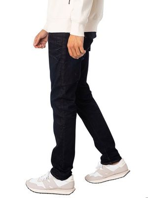 Jean Homme And & Fit Star Taille 31, Jambe 32 - Délavé Bleu Foncé, Occasion En Très Bon état