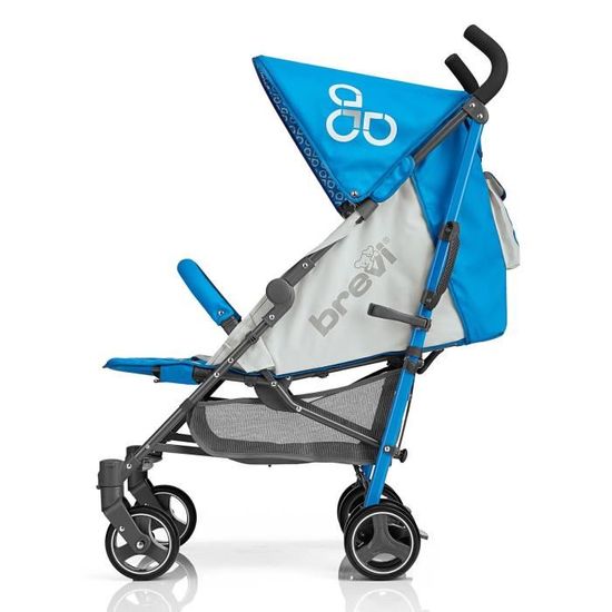 BREVI Poussette Canne Marathon Bleu Cdiscount Pu riculture
