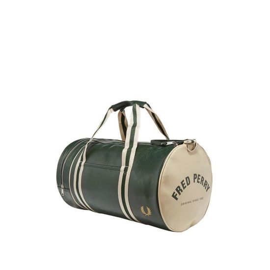 Fred Perry Duffel Sac Vert Homme L3330 G65