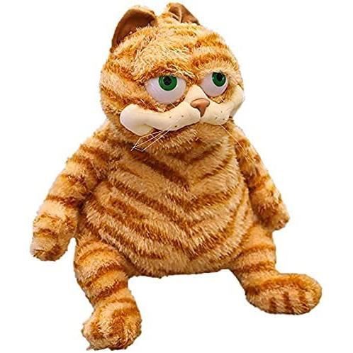 Kawaii gros chat en peluche peluche poupée drôle en peluche Garfield jouet  chat dessin animé poupée enfant cadeau 30 cm - Cdiscount Jeux - Jouets