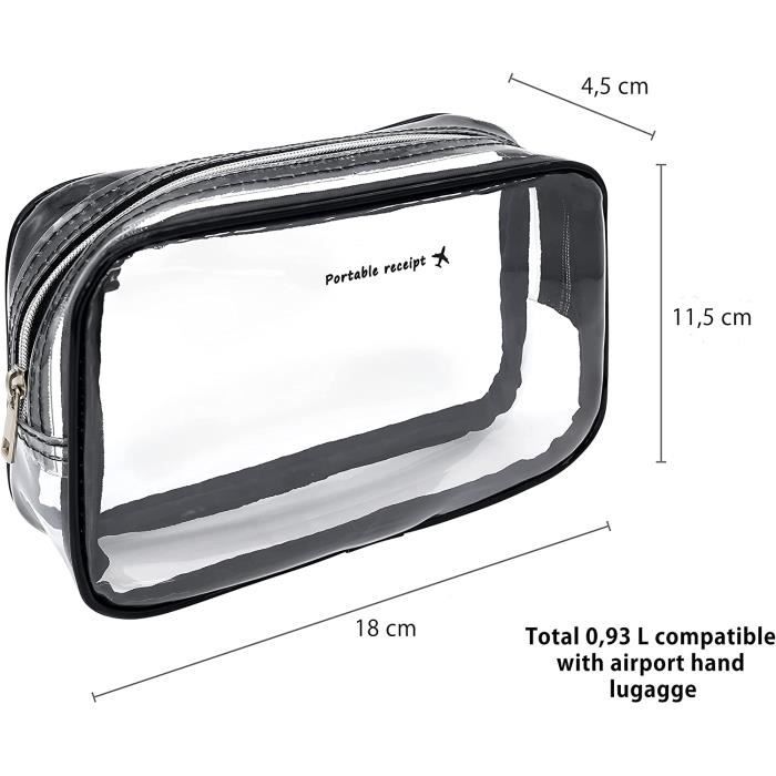Sac plastique store transparent avion