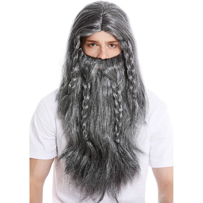 Wig Me Up - Peluca Y Barba Para Hombre, Carnaval, Vikingo, Vikingo