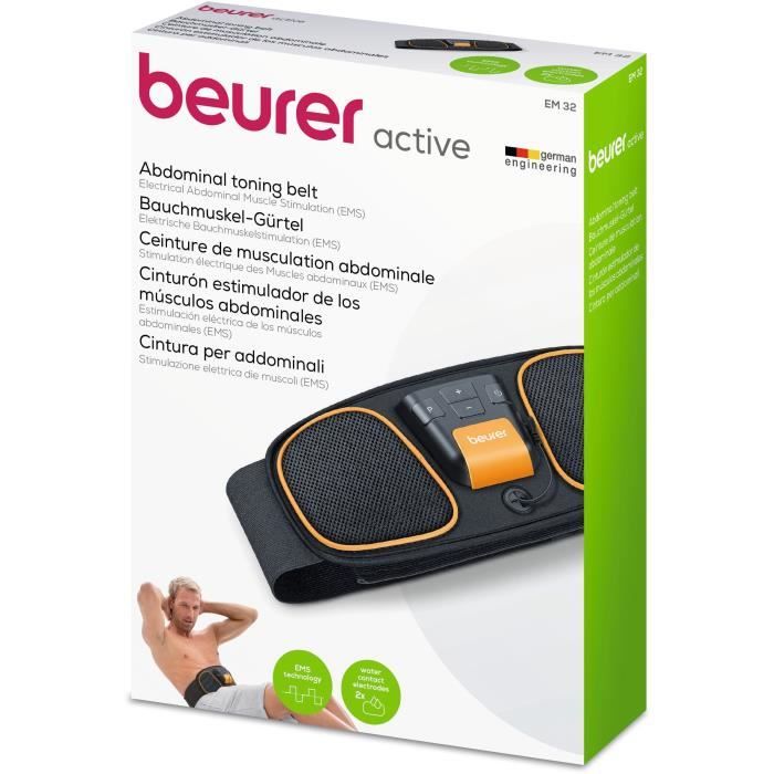 EM 39 - Ceinture d'électrostimulation abdominale et dorsale - Beurer France