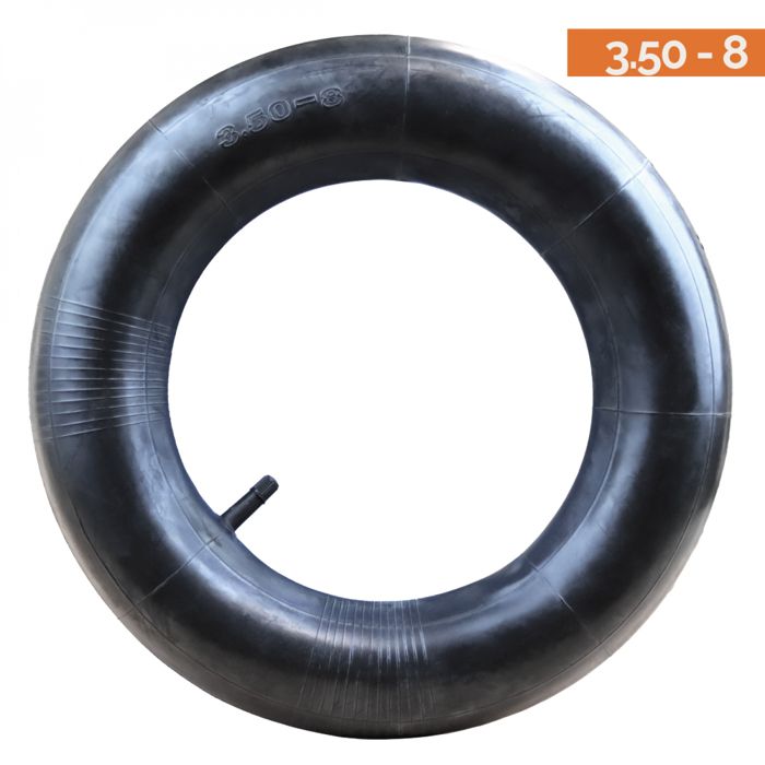 Chambres à Air Pour Brouette - Lot De 2, Taille 3.50-8, Valve TR87, Max 30 PSI, Pour Tondeuse, Diable, Chariot