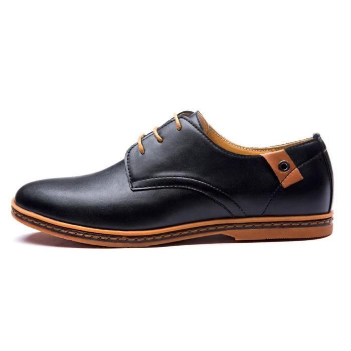 Chaussures de Ville Homme Richelieu Derby Angleterre Style Casual