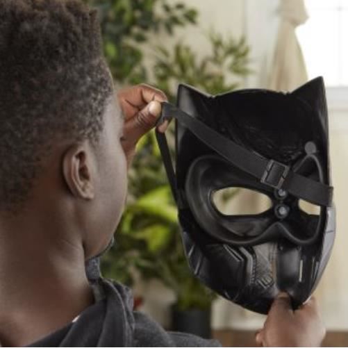 Masque Déguisement Black Panther Marvel - SEBTHOM - Enfant - Réglable et  ajustable - Noir - Mixte - Cdiscount Jeux - Jouets