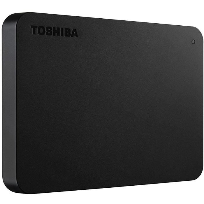 Disque Dur Toshiba Canvio 2.5, 500 Go, Noir mat - Disques durs