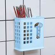 Noa Store Panier à Couverts Bleu - Lavage, Séchage et Rangement Ustensiles Cuisine - pour Lave-Vaisselle-2