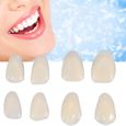 70 pcs/sac couronne dentaire, placages de dents résine couronne antérieure supérieure temporaire pour le traitement dentaire de-2