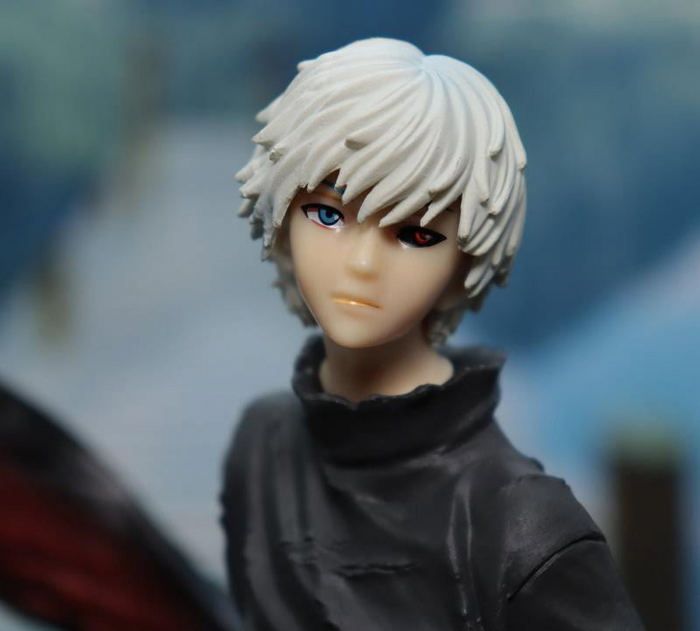 Jilijia Tokyo Ghoul Figurine Ken Kaneki en PVC Décoration Ornements Jilijia Tokyo Ghoul Figurine Ken Kaneki en PVC Décoration Ornements