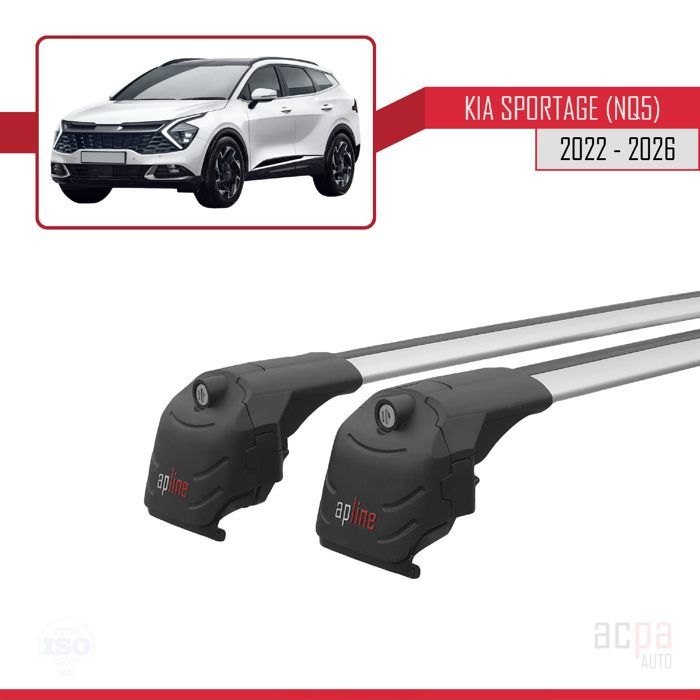 Ipqi Compatible Avec Kia Niro 2023-2024 HOOK Model Barres De