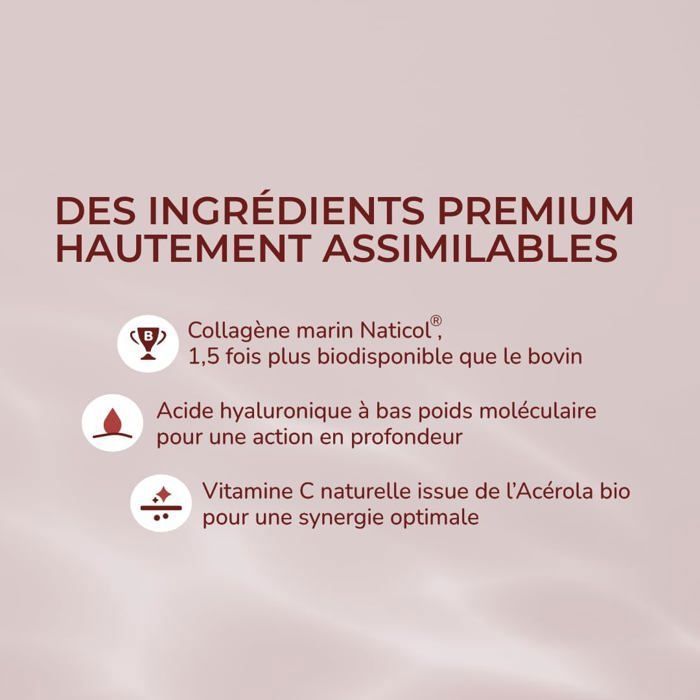 Inolab INOLAB Collagène Marin 2000 Da - Complément 45 Doses de 5g/jour - Acide ...