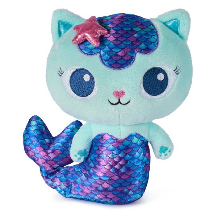 Maison de poupée Gabby, jouet en peluche Mercat, dessin animé, chat Maison de poupée Gabby, jouet en peluche Mercat, dessin animé, chat