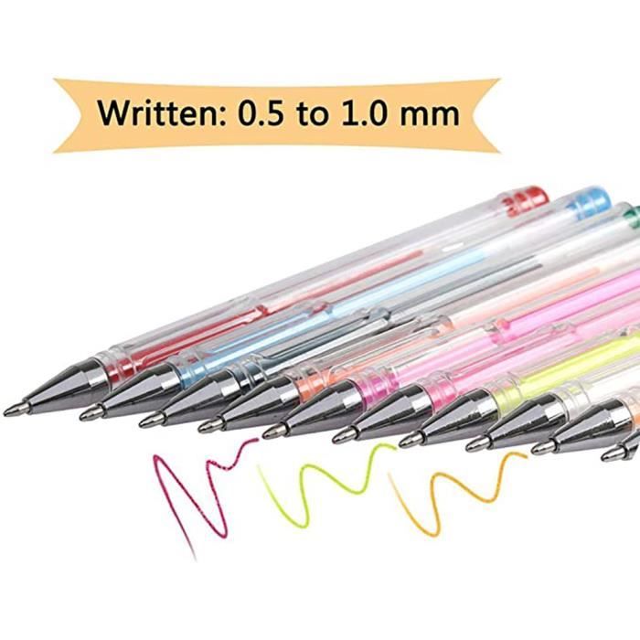 4 stylos déco pailletés - ScrapCooking®