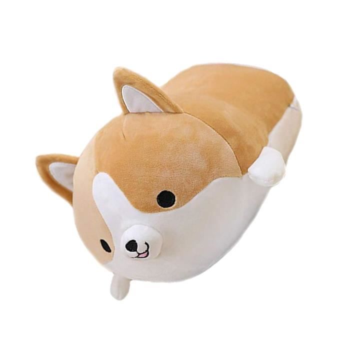 OUKEYI Animal peluche Shiba Inu - Jouet en peluche pour chien - Anime Corgi Kawaii