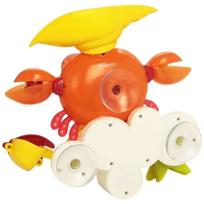 Crabe Musique avec Bulles de Savon pour il bain Crabbly Innovagoods