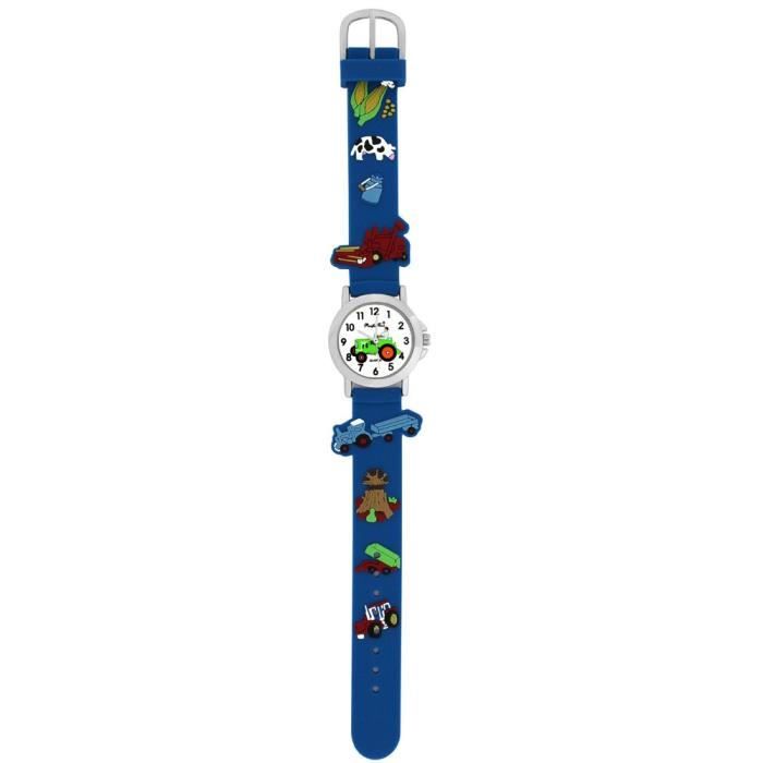 Montre Enfant Étanche 30M - Apprentissage Heure, Silicone Doux, Garçons Et Filles 4-12 Ans