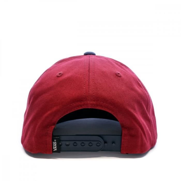 Casquette Rouge Homme Vans Snapback Cdiscount Pr t Porter