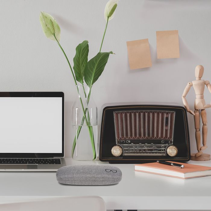 TAFACE Étui À Lunettes Rigide - 4pcs Étuis De Protection Pour Lunettes De Voyage, Nettoyage, Étudiants, Femmes, Hommes (Bleu, Vert, Orange, Jaune