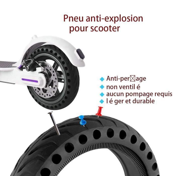 Pneu Plein Xiaomi M365 Lot De 2 Pneus Pleins Anti-crevaison Pour