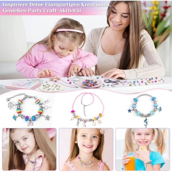 Kit de fabrication de bracelets d'amitié pour filles, bricolage de