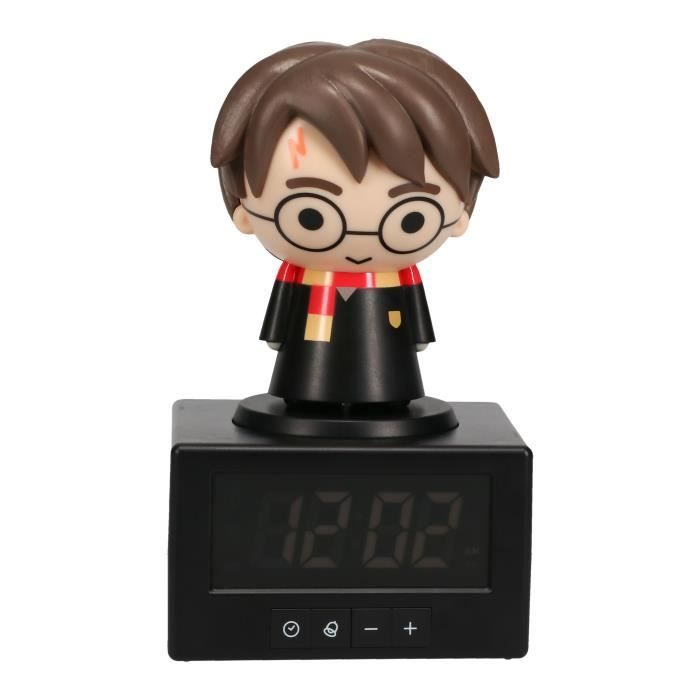Réveil Harry Potter pour enfants 7 couleurs, veilleuse, avec thermomètre,  réveil, Snooze, décoration pour bureau , LED câble inclus