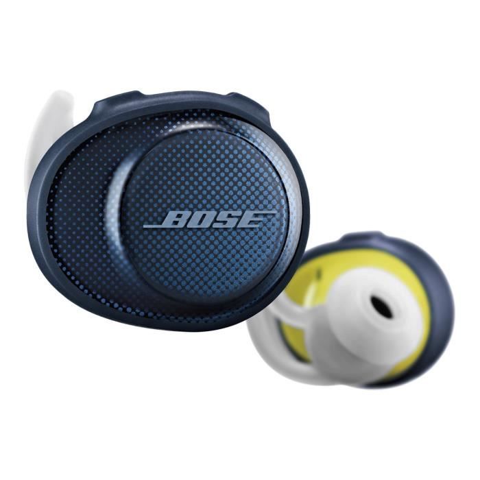 Bose SoundSport Free Écouteurs de Sport sans fil - Bleu Nuit(Marine/Citron)