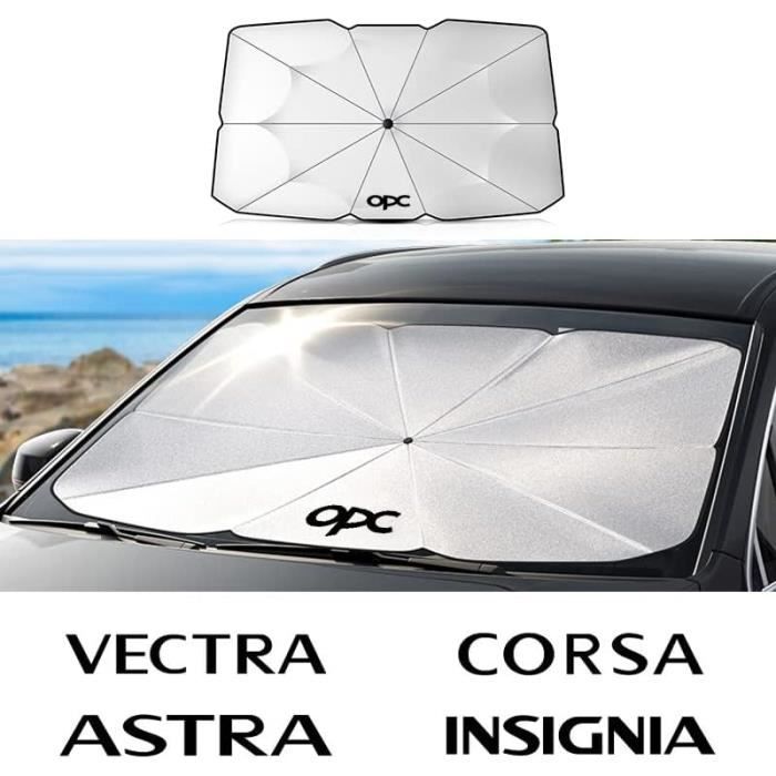 Pare-Soleil Voiture 140x70 Cm - Anti-UV, Isolation Thermique - Pour Berlines Et Compactes