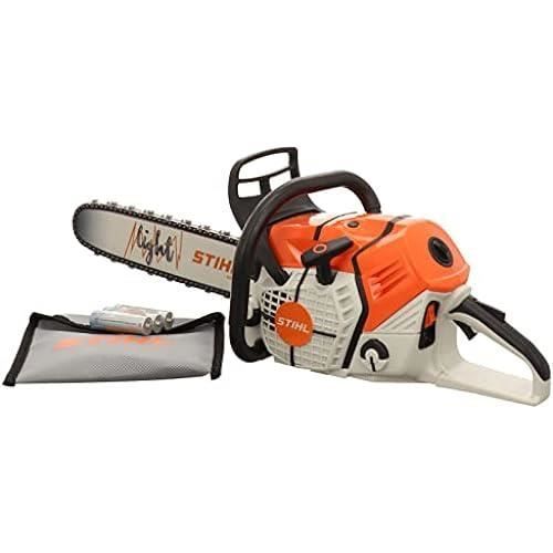 Tronçonneuse pour enfants fonctionnant avec des piles et sonore Stihl