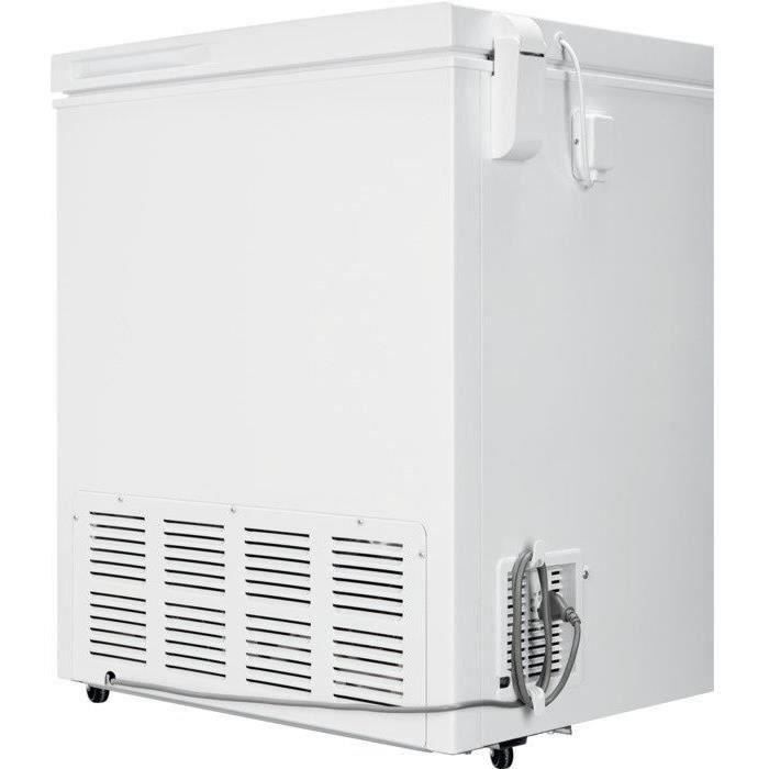 Congélateur coffre blanc capacité 863 litres à 2 couvercles et 3 paniers -  RETIF