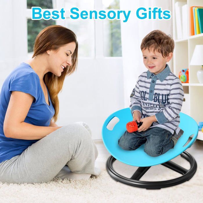 Siège Rotatif Enfant Chaise Rotative Sensorielle Pour Enfants Autistes - Stimulation Siège Rotatif Enfant Chaise Rotative Sensorielle Pour Enfants Autistes - Stimulation