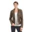 bomber simili cuir femme