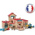 JEUJURA - Le Chateau Fort en bois - Jeu de construction - 300 pièces-0