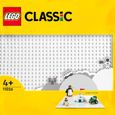 LEGO® 11026 Classic La Plaque De Construction Blanche 32x32, Socle de Base pour Construction, Assemblage et Exposition-0