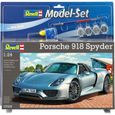 REVELL Model Set Porsche 918 Spyder Maquette à Construire, à Coller et à Peindre, Avec Accessoires-0