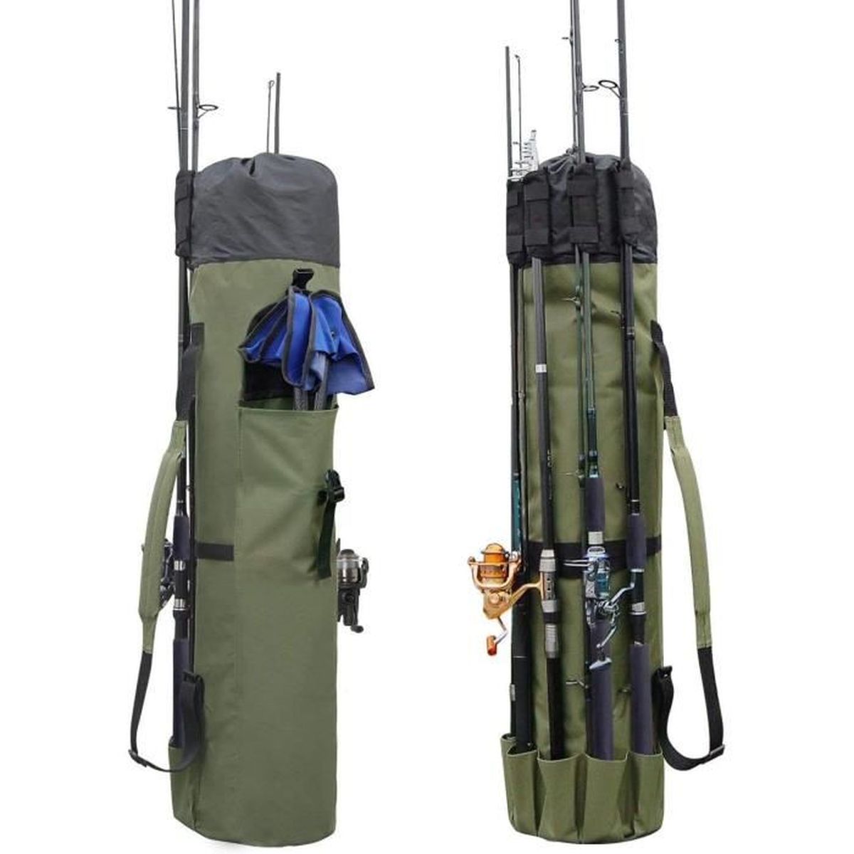Paquet de canne à pêche multifonctionnel