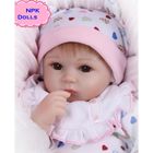 Poupée Reborn OLALI DollA024 de 18 pouces pour bébé - Mixte - Vêtements et chapeau inclus