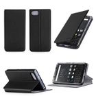 XEPTIO Etui coque Blackberry Keyone noir - Housse pochette