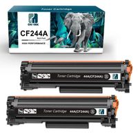 Pack de 2 toners compatibles HP 44A CF244A pour LaserJet Pro M15a M15w MFP M28a M28w - Noir