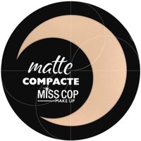 Miss Cop Teint Fond de Teint Poudre Matifiant Matte Compacte N°02 Light 4,5g