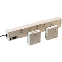 Thermostat d'ambiance - REHAU - Récepteur 6 canaux 248206 001 - Blanc - 230 V