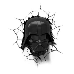 D/écorer Les Enfants Bedroom 2018 Lot de 4 Paquets de 4 Cadeaux Lumineux Star Wars 3D Lampe pour Cadeau Star Wars Jouet Veilleuse 4 Modes et 7 Changement de Couleur avec t/él/écommande ou Touch