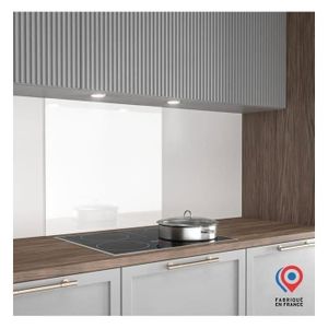Crédence De Cuisine En Verre 100x50 Cm - Motif Nature Forêt Chute D'eau - Marque Tulup - Neuf