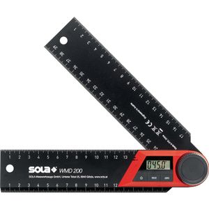 Règle Rapporteur Numérique 2 En 1 Avec Mesure D'angle - 12 Pouces, Outil De Bricolage, Neuf