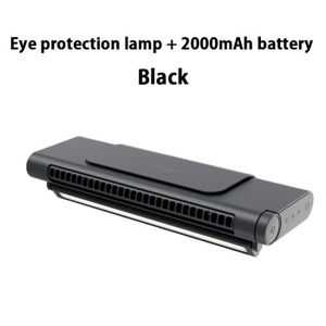 VENTILATEUR Noir 2000mA-Lumière-Xiaomi Climatiseur portable, ventilateur électrique aste, brumisateur réglable, refroidis