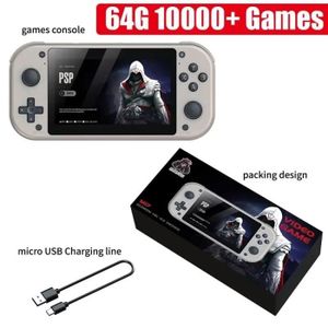 CONSOLE PSP 64 Go - Mini console de jeu vidéo portable rétro a